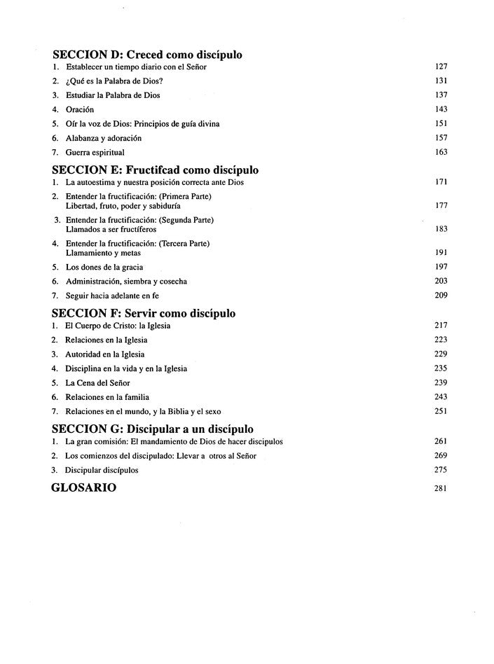 Los fundamentos de la vida cristiana (una guía práctica para el crecimiento cristiano)