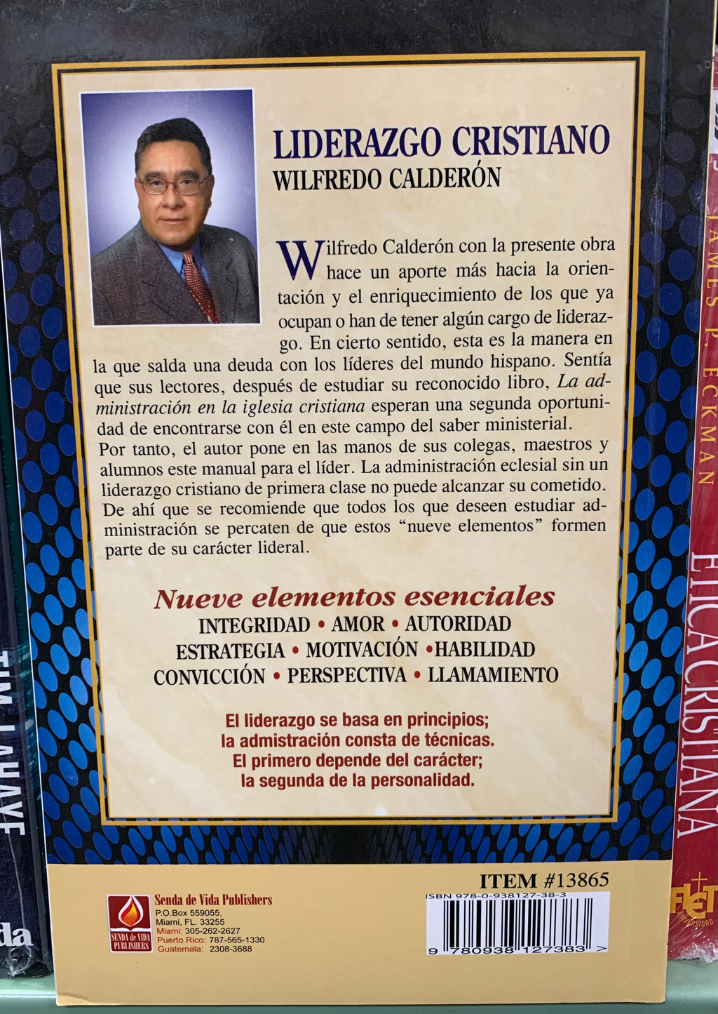 LIDERAZGO CRISTIANO: NUEVE ELEMENTOS ESENCIALES - WILFREDO CALDERON