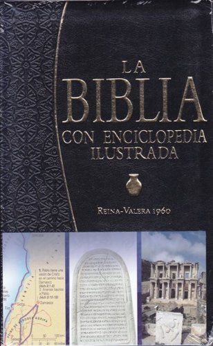 La Biblia con enciclopedia Tapa Blanda Negra