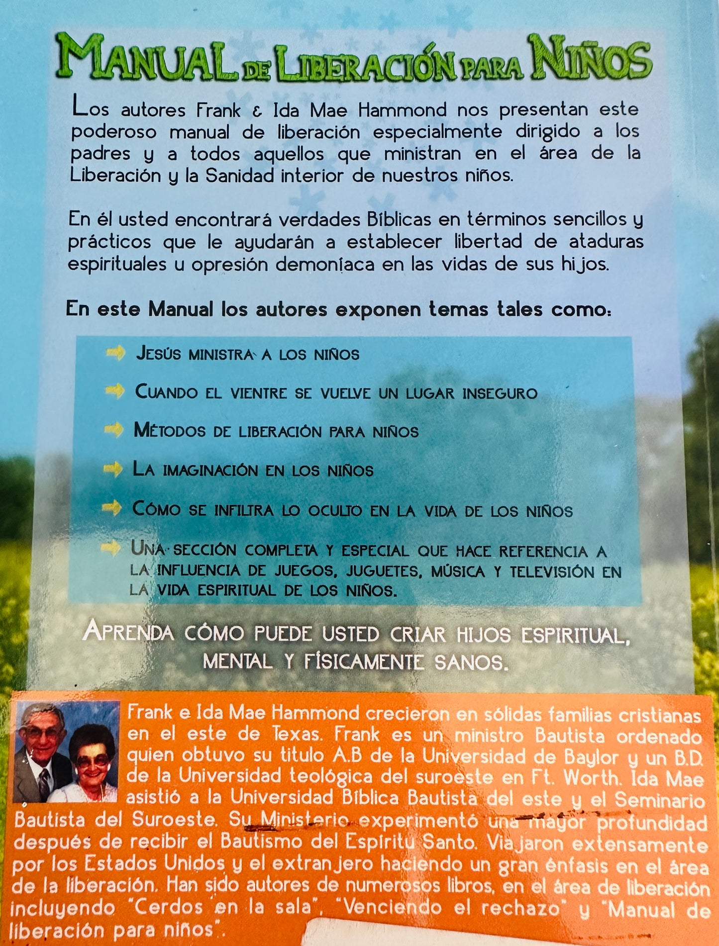 Manual de Liberación Para Niños ￼