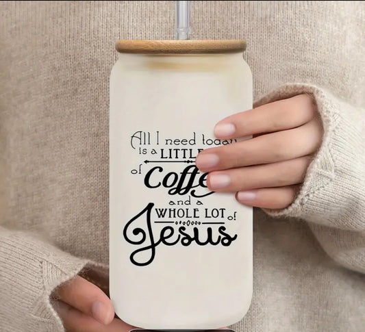 All I Need Is A Little Coffee And A Whole Lot Of Lord Coffee Mug, 16OZ