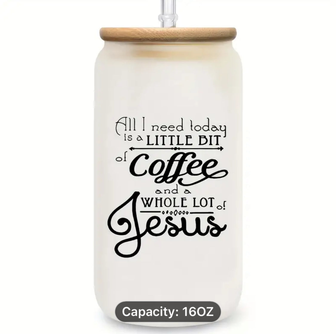 All I Need Is A Little Coffee And A Whole Lot Of Lord Coffee Mug, 16OZ