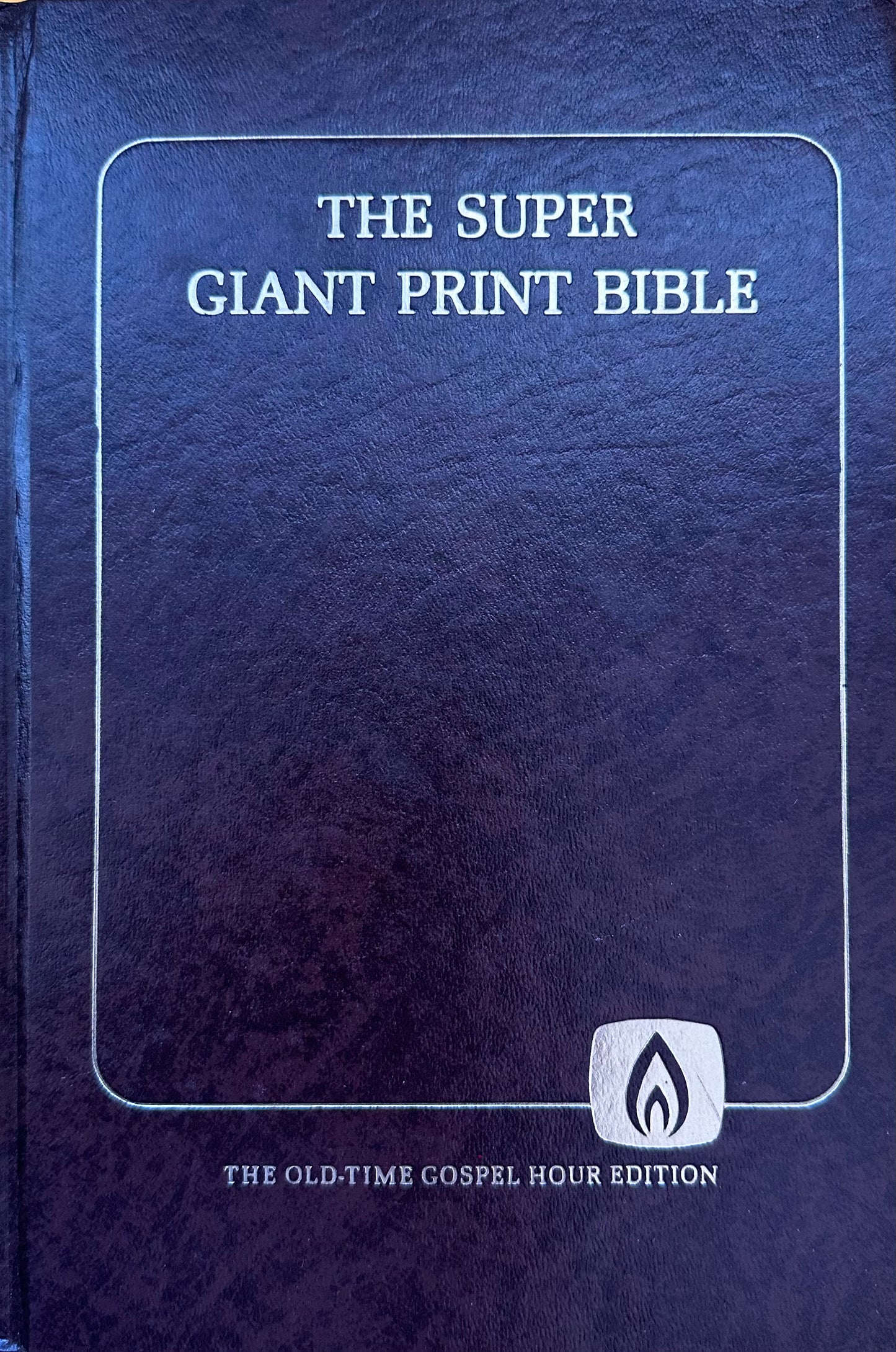 The Holy Bible Super Giant Print Edition (Genisis-II Kings)-(I Chronicles-Malachi)(King James Version (2 Volume Edition)