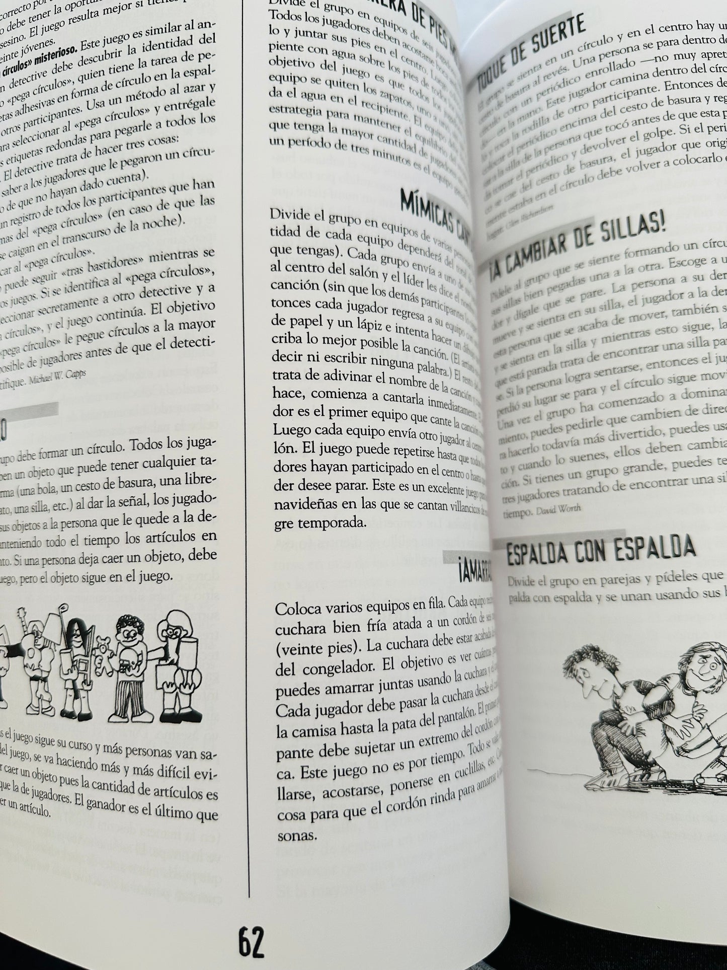 Biblioteca de ideas de especialidades juveniles