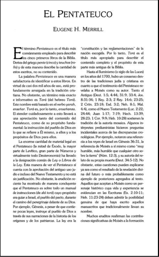 Comentario Bíblico Conciso Holman