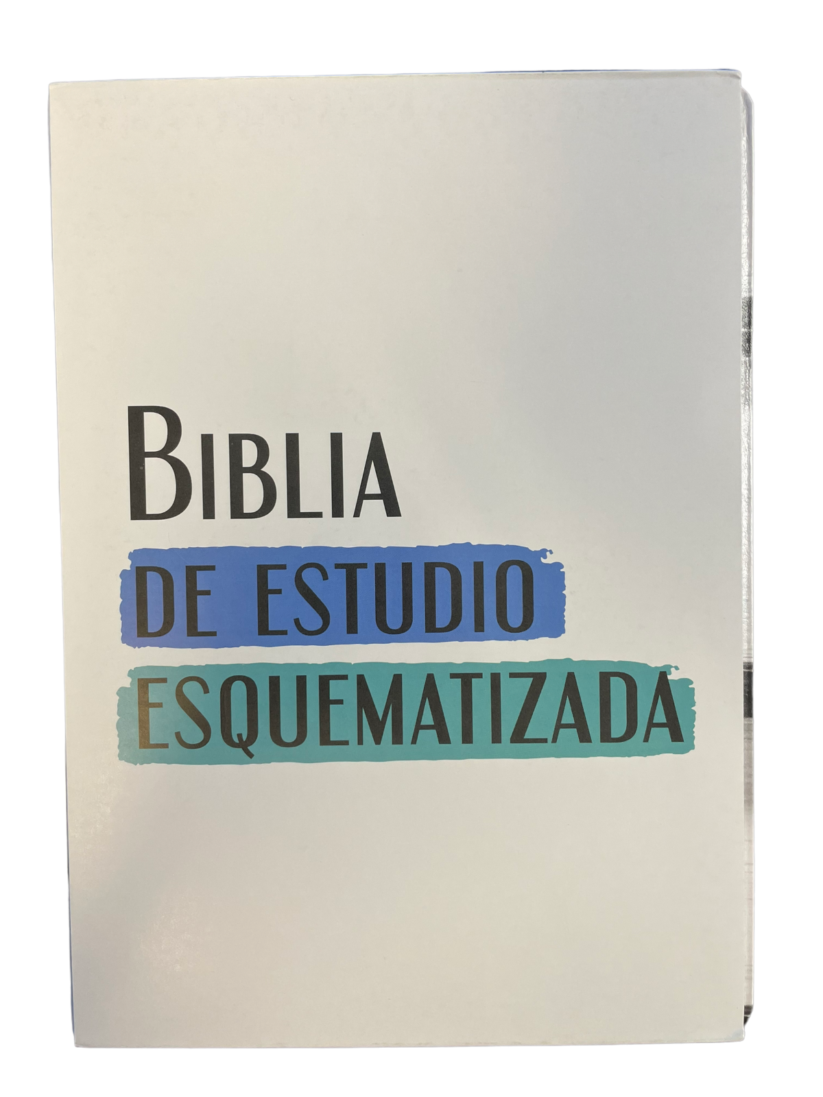 Biblia de Estudio Esquematizada RVR 1960 con indice